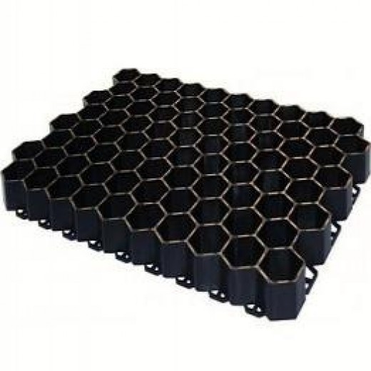 Решетка газонная Gidrolica Eco Standart РГ-70.40.3,2 - пластиковая черная в Брянск